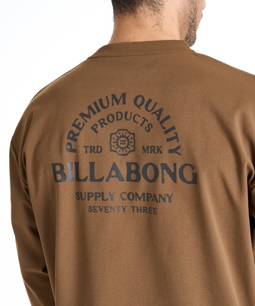 BILLABONG(ビラボン)の「BILLABONG メンズ WARM SOFTTY LS 長袖サーフTシャツ 【2025年秋冬モデル】/ビラボン水陸両用UVケアバックプリント長袖サーフTシャツ(水着)(Tシャツ/カットソー・メンズ・ブラック系その他/ブラウン系その他/クリーム・MEDIUM/X-LARGE/LARGE)」の7枚目の写真