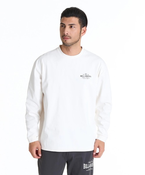 BILLABONG(ビラボン)の「BILLABONG メンズ WARM SOFTTY LS 長袖サーフTシャツ 【2025年秋冬モデル】/ビラボン水陸両用UVケアバックプリント長袖サーフTシャツ(水着)(Tシャツ/カットソー・メンズ・ブラック系その他/ブラウン系その他/クリーム・MEDIUM/X-LARGE/LARGE)」の8枚目の写真