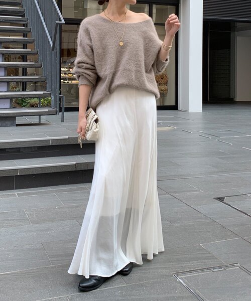 ファーカシミヤプルオーバー（ニット/セーター）｜DouDou（ドゥドゥ