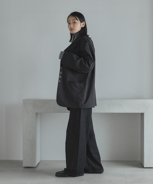 セール】【セットアップ可】テーラードオーバージャケット（テーラード