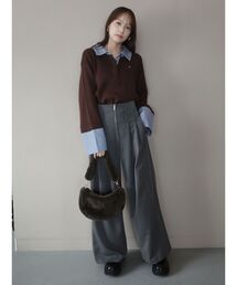 LAGUNAMOON | 2タックワイドパンツ(その他パンツ)