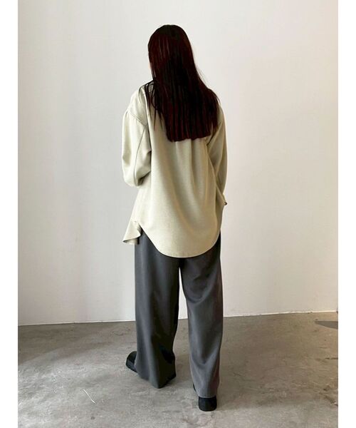 LAGUNAMOON（ラグナムーン）の「【REVIVAL】2タックワイドパンツ（その他パンツ・レディース・モカ/チャコールグレー・SMALL/MEDIUM）」の12枚目の写真