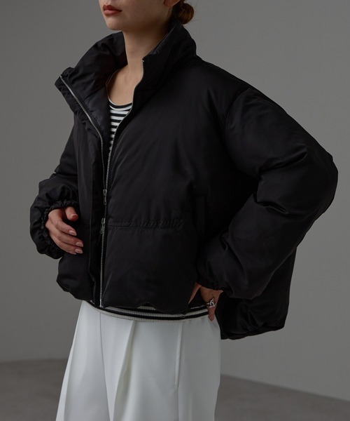 セール】ファイバーダウン スタンドカラージャケット（ダウン