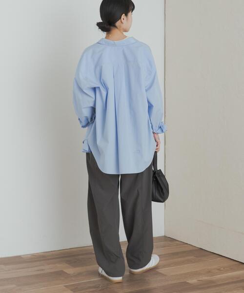 URBAN RESEARCH DOORS（アーバンリサーチドアーズ）の「ドロストコクーンパンツ（その他パンツ・レディース・ブラック/チャコールグレー・MEDIUM）」の8枚目の写真