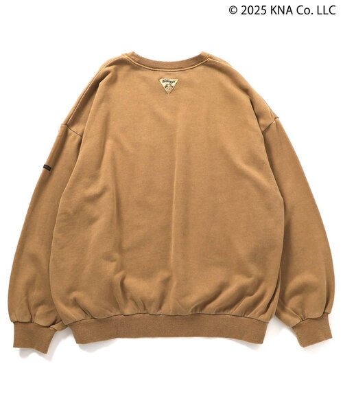 F.O.KIDS(エフオーキッズ)の「ケロッグ ガーメントダイトレーナー(オトナ)(スウェット・レディース・ターコイズブルー/レッド/キャメル/チャコール・LARGE/MEDIUM)」の21枚目の写真