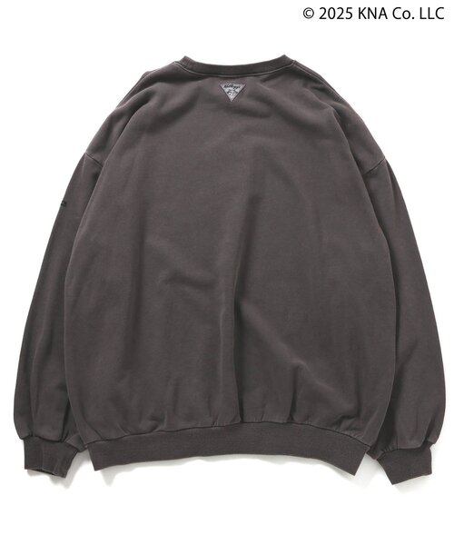 F.O.KIDS(エフオーキッズ)の「ケロッグ ガーメントダイトレーナー(オトナ)(スウェット・レディース・ターコイズブルー/レッド/キャメル/チャコール・LARGE/MEDIUM)」の15枚目の写真