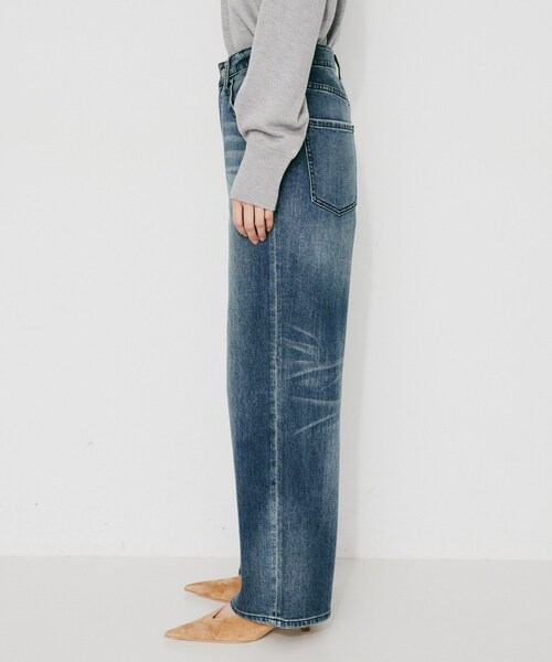 UNTITLED（アンタイトル）の「【 Healthy DENIM 】別注 Pink Pepper ワイドストレートデニム（デニムパンツ・レディース・ブルー系その他・01/00/03/02）」の8枚目の写真