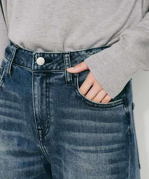 UNTITLED（アンタイトル）の「【 Healthy DENIM 】別注 Pink Pepper ワイドストレートデニム（デニムパンツ・レディース・ブルー系その他・01/00/03/02）」の11枚目の写真
