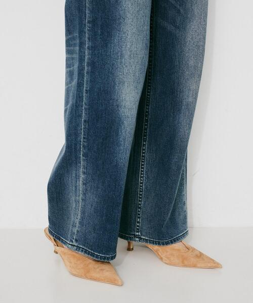 UNTITLED（アンタイトル）の「【 Healthy DENIM 】別注 Pink Pepper ワイドストレートデニム（デニムパンツ・レディース・ブルー系その他・01/00/03/02）」の14枚目の写真