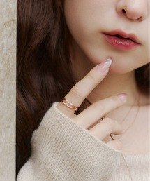 Olu.（オルドット）の「アニバーサリーリングセットpinkgold（リング）」