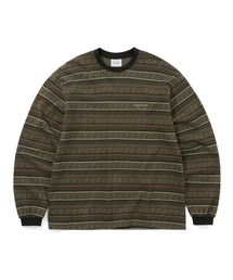 Pattern Striped L/S Tee