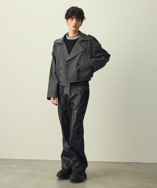 Shoowtime(ショウタイム)の「Jeweled neck mock neck top / ネックビジューモックネックカットソー(Tシャツ/カットソー・メンズ・ブラック・LARGE/MEDIUM/X-LARGE)」の16枚目の写真