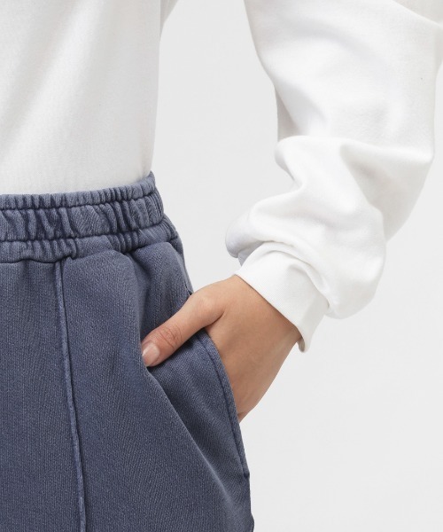 NEW ERA(ニューエラ)の「ニューエラ WS SWEAT PANTS GARMENT DYE SLT(スウェットパンツ・レディース・ネイビー・S/M)」の4枚目の写真