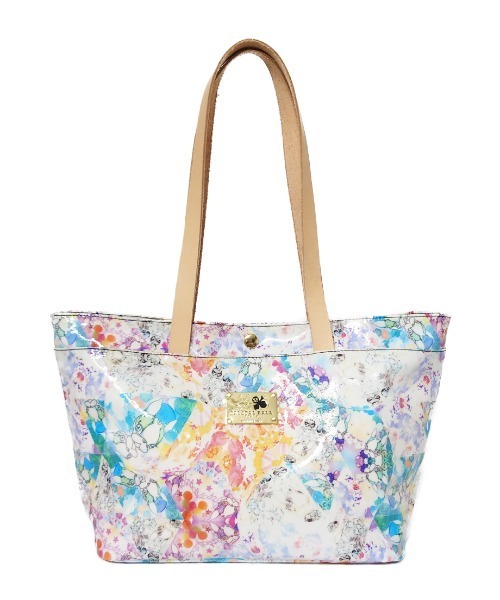 CRYSTAL BALL(クリスタルボール)の「Retrouvailles(トートバッグ・レディース・ブラック×レッド/マルチ/ホワイト系その他/ブラック×ホワイト/インディゴブルー/ネイビー/ブラック系その他/ホワイト×ブルー/ブラック×グリーン・FREE)」の2枚目の写真