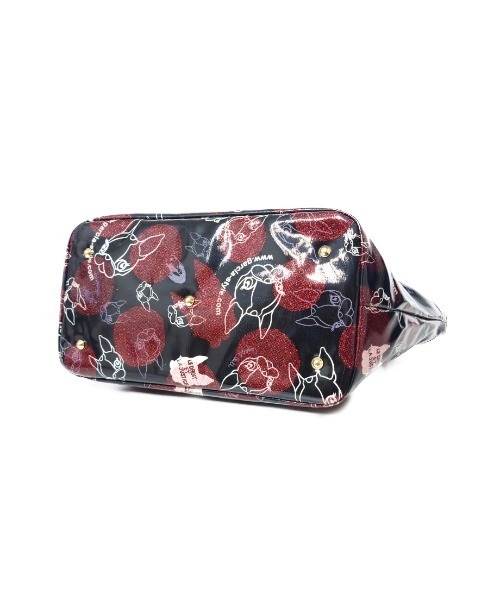 CRYSTAL BALL(クリスタルボール)の「Retrouvailles(トートバッグ・レディース・ブラック×レッド/マルチ/ホワイト系その他/ブラック×ホワイト/インディゴブルー/ネイビー/ブラック系その他/ホワイト×ブルー/ブラック×グリーン・FREE)」の14枚目の写真