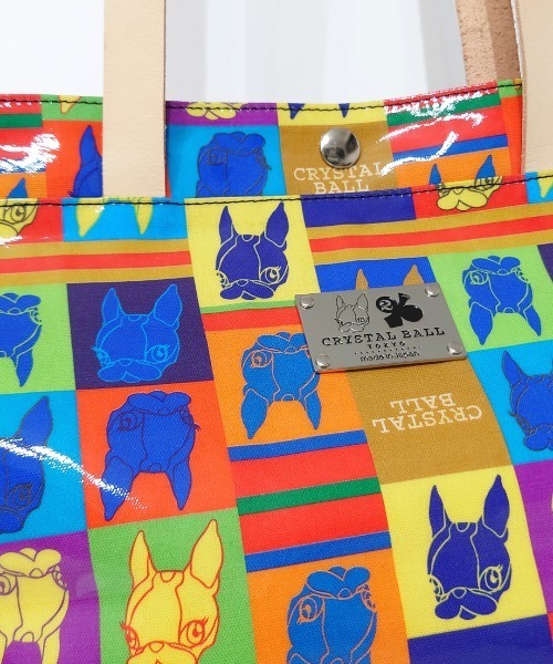 CRYSTAL BALL(クリスタルボール)の「Retrouvailles(トートバッグ・レディース・ブラック×レッド/マルチ/ホワイト系その他/ブラック×ホワイト/インディゴブルー/ネイビー/ブラック系その他/ホワイト×ブルー/ブラック×グリーン・FREE)」の19枚目の写真