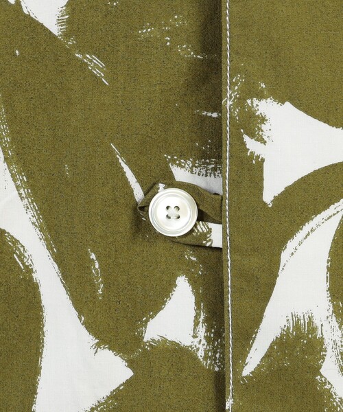 HAVERSACK（ハバーザック）の「HAVERSACK ATTIRE コットン総柄 ロングスリーブシャツ（シャツ/ブラウス・メンズ・グリーン系その他・M/L）」の10枚目の写真