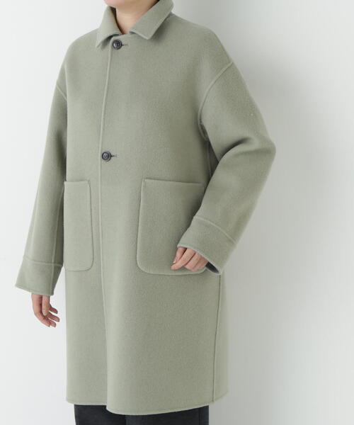 ◇リバーシブルステンカラーリバーコート（ステンカラーコート