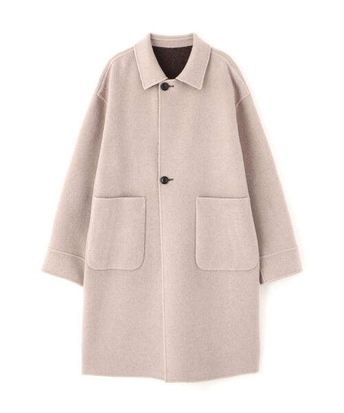 ◇リバーシブルステンカラーリバーコート（ステンカラーコート