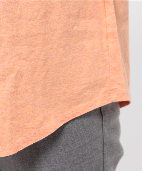 OUTLET（アウトレット）の「【Discoat Petit】USコットンVポケT（Tシャツ/カットソー・レディース・シャーベット・LARGE）」の8枚目の写真