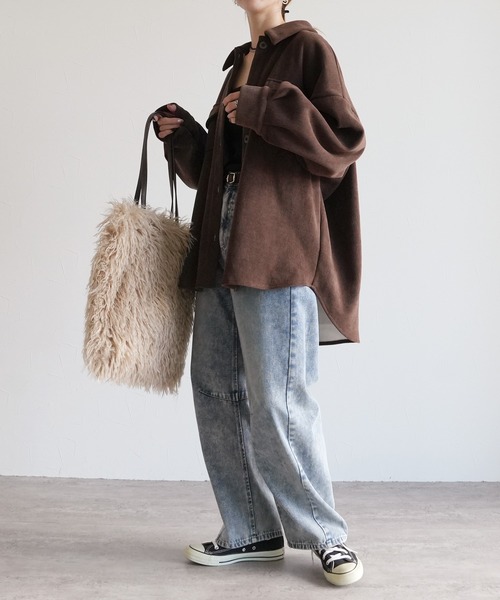 LOWRYS FARM（ローリーズファーム）の「コーデュロイノーカラー *W85