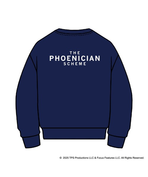 ZOZOVILLA(ゾゾヴィラ)の「TPS LOGO CREW SWEAT(スウェット・メンズ・ネイビー/ブラック/グレー・SMALL/MEDIUM/LARGE/X-LARGE)」の3枚目の写真