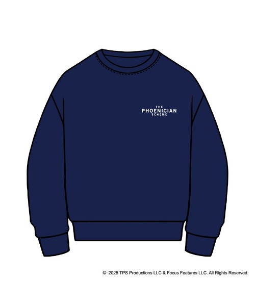 ZOZOVILLA(ゾゾヴィラ)の「TPS LOGO CREW SWEAT(スウェット・メンズ・ネイビー/ブラック/グレー・SMALL/MEDIUM/LARGE/X-LARGE)」の6枚目の写真