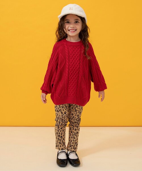 BREEZE（ブリーズ）の「ボアキャップ（キャップ・キッズ・アイボリー/ブラウン・50/54/58）」の5枚目の写真