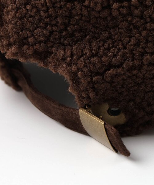 BREEZE（ブリーズ）の「ボアキャップ（キャップ・キッズ・アイボリー/ブラウン・50/54/58）」の15枚目の写真