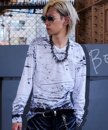 FUGA（フーガ）の「『FUGA/フーガ』全面プリントロングスリーブカットソー（Tシャツ/カットソー）」