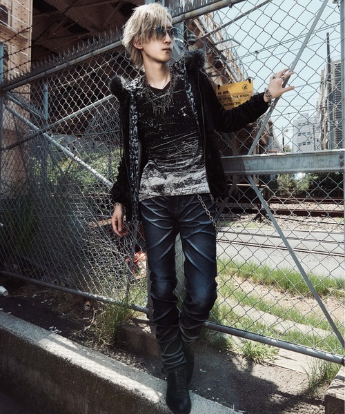 FUGA(フーガ)の「『FUGA/フーガ』全面プリントロングスリーブカットソー(Tシャツ/カットソー・メンズ・ブラック/ホワイト・M/L)」の14枚目の写真