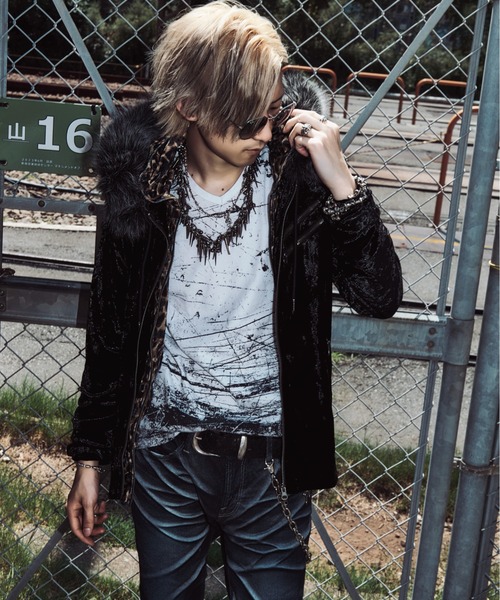 FUGA(フーガ)の「『FUGA/フーガ』全面プリントロングスリーブカットソー(Tシャツ/カットソー・メンズ・ブラック/ホワイト・M/L)」の17枚目の写真