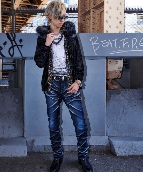 FUGA(フーガ)の「『FUGA/フーガ』全面プリントロングスリーブカットソー(Tシャツ/カットソー・メンズ・ブラック/ホワイト・M/L)」の19枚目の写真