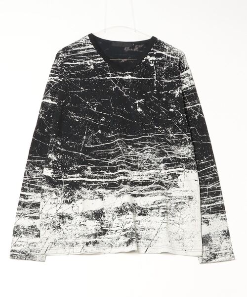 fuga長袖カットソー 46 FUGA/フーガ』全面プリントロングスリーブカットソー（Tシャツ