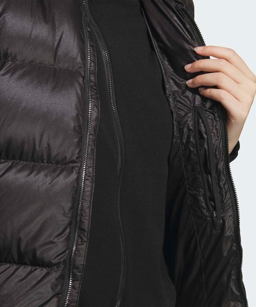 adidas（アディダス）の「パーテックス カンタム フルジップ ダウンベスト【adidas Golf/アディダスゴルフ】（ダウンベスト・レディース・ブラック/オフホワイト・LARGE/MEDIUM/SMALL/X-LARGE）」の8枚目の写真