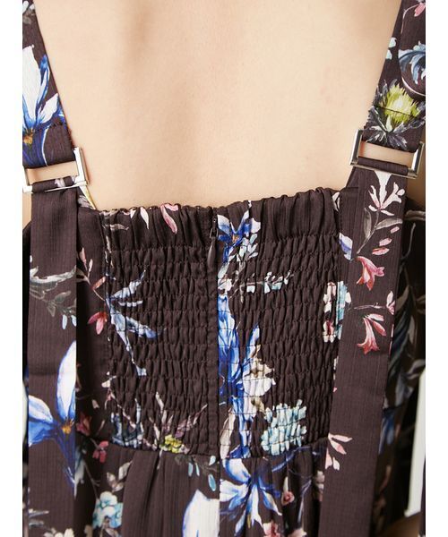 リボンディテールフローラルワンピース（ワンピース）｜FRAY I.D