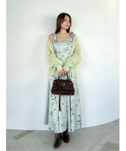 FRAY I.D（フレイアイディー）の「リボンディテールフローラル