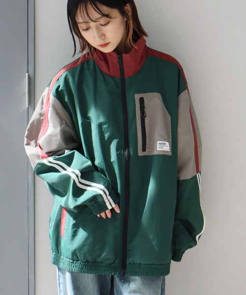 CORPUS SELECT(コーパストーキョー)の「【DUCKSTER/ダックスター】 撥水加工 プラクティス ジャケット(ブルゾン・メンズ・ブラック/グリーン/ネイビー・M/L/XL)」の2枚目の写真