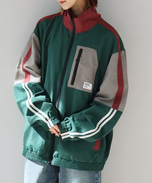 CORPUS SELECT(コーパストーキョー)の「【DUCKSTER/ダックスター】 撥水加工 プラクティス ジャケット(ブルゾン・メンズ・ブラック/グリーン/ネイビー・M/L/XL)」の6枚目の写真