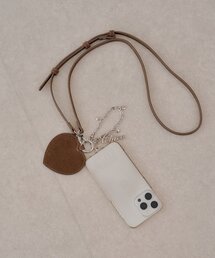 Chico(チコ)のハートチャーム付きスマホショルダー(その他小物)
