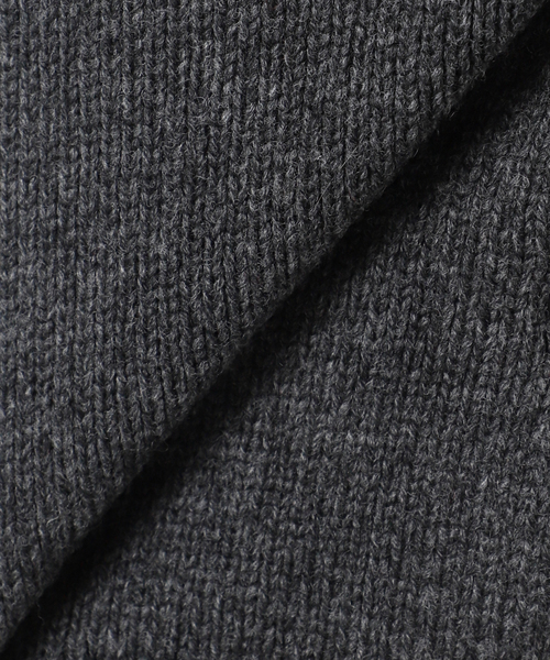 JANE SMITH / JOHN SMITH（ジェーンスミスジョンスミス）の「【JANE SMITH】7G BIG SHOULDER CREW CARDIGAN：カーディガン（カーディガン/ボレロ・レディース・アイボリー/ブラック系その他・38）」の15枚目の写真