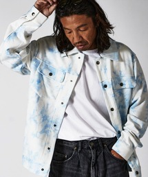 PRIDE ホワイトデニムジャケット 送料無料】9Z1 ECOPLUS ホワイトデニムジャケット