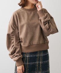 ELENCARE DUE（エレンカーレデュエ）の「・ELENCARE DUE スエードポンチプルオーバー（Tシャツ/カットソー）」