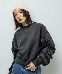 ELENCARE DUE | ・ELENCARE DUE スエードポンチプルオーバー(Tシャツ/カットソー)