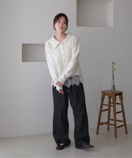 raffime(ラフィミー)の「【Raffime】センターホックカーブデニムパンツ(デニムパンツ・レディース・ブラック/ブラウン系その他・SMALL/MEDIUM)」の21枚目の写真