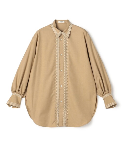 セール】コードエンブロイダリー チュニックシャツ（シャツ/ブラウス