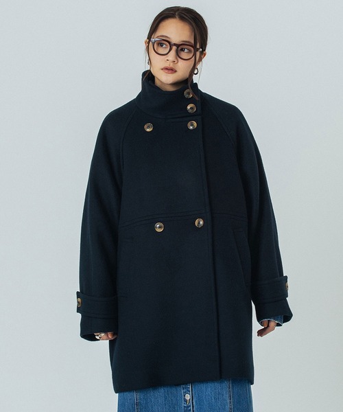 ROSE BUD（ローズバッド）の「STAND COLLAR COAT（その他アウター