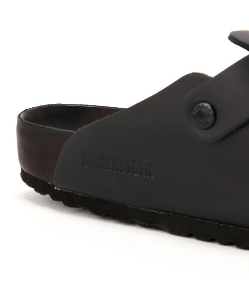 BIRKENSTOCK(ビルケンシュトック)の「BIRKENSTOCK/ビルケンシュトック/BOSTON/ボストン/ナチュラルレザー - ブラック(サンダル・メンズ・ブラック・41/42/43/40)」の13枚目の写真