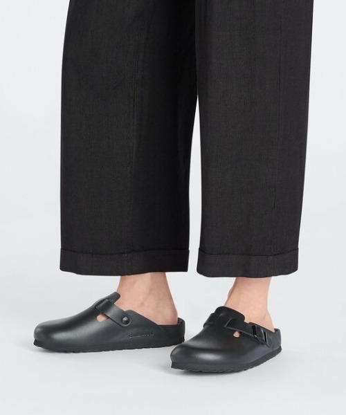 BIRKENSTOCK(ビルケンシュトック)の「BIRKENSTOCK/ビルケンシュトック/BOSTON/ボストン/ナチュラルレザー - ブラック(サンダル・メンズ・ブラック・41/42/43/40)」の3枚目の写真