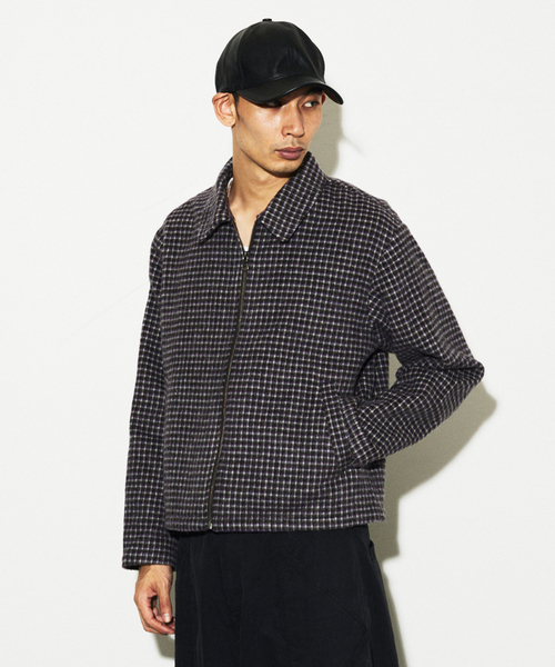 JOURNAL STANDARD(ジャーナルスタンダード)の「リニュール シャギー ジップ ジャケット(その他アウター・メンズ・ベージュ/ブラウン系その他・MEDIUM/LARGE)」の7枚目の写真